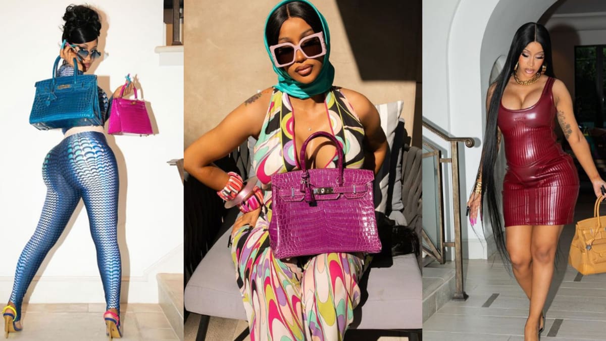 Cardi B's Hermès Bags - UPTOWN Magazine