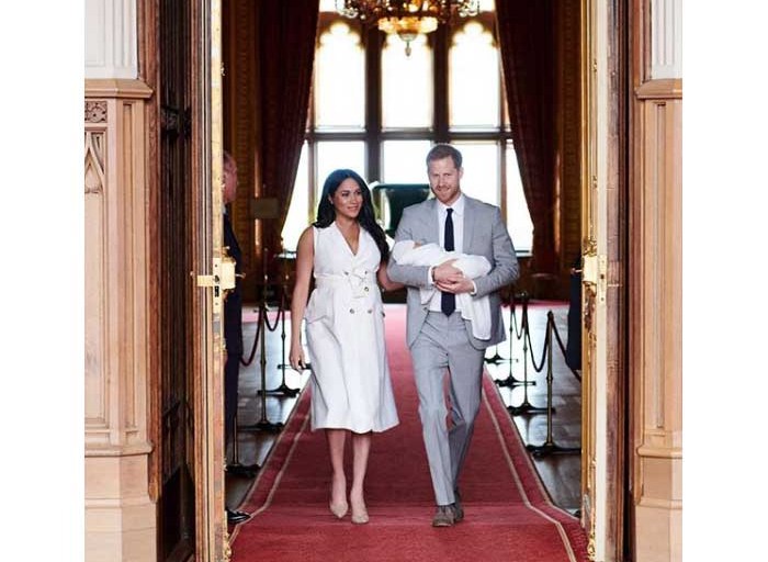 Quick Pics: Introducing Archie Harrison Mountbatten-Windsor