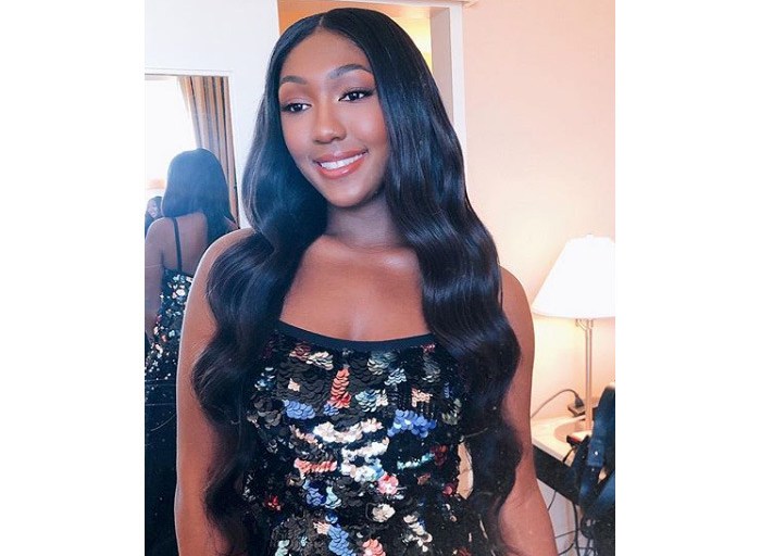 Get the Look: Isan Elba’s Waves at the Golden Globes
