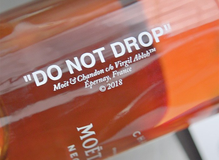 Sip Your Moët & Chandon Rosé Champagne Like Virgil Abloh