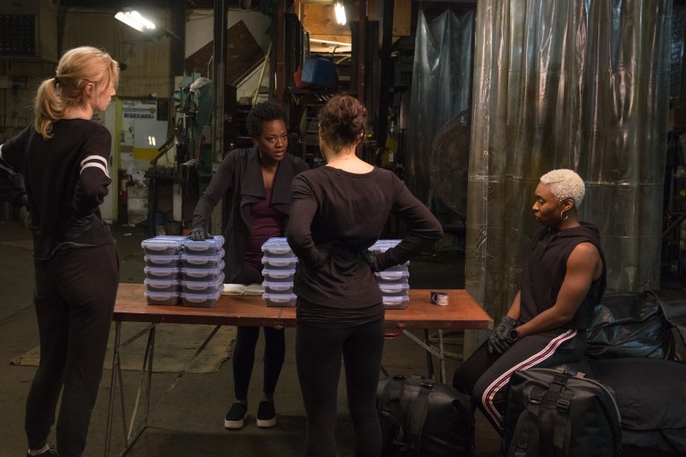 First Look: Viola Davis, Cynthia Erivo, and Michelle Rodriguez in ‘Widows’