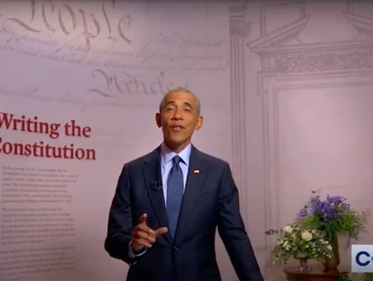 Watch and Read Barack Obama’s 2020 Democratic National Convention Speech