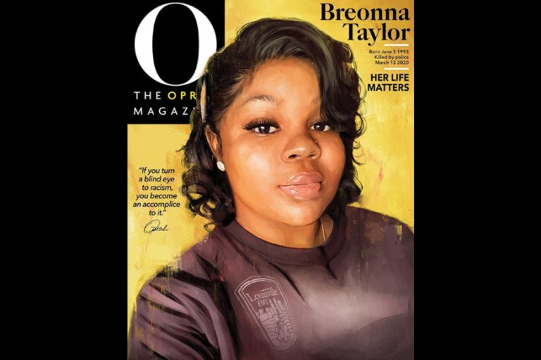 Heard on the Street: Oprah Uses ‘Megaphone’ to Cry for Breonna Taylor’s Justice