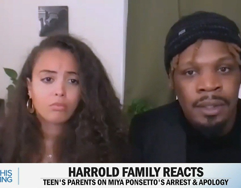 Parents of Keyon Harrold Jr. React to Miya Ponsetto’s Arrest and Apology