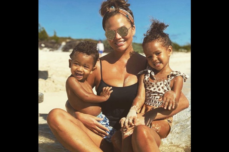 Heard on the Street: Chrissy Teigen Made Her Twitter Private After Kids Insult