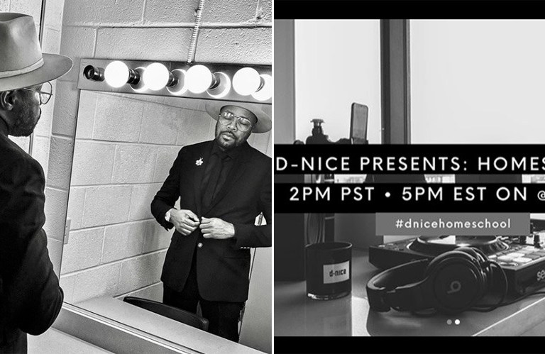 D-Nice Creates a Cultural Movement with Homeschool at #ClubQuarantine