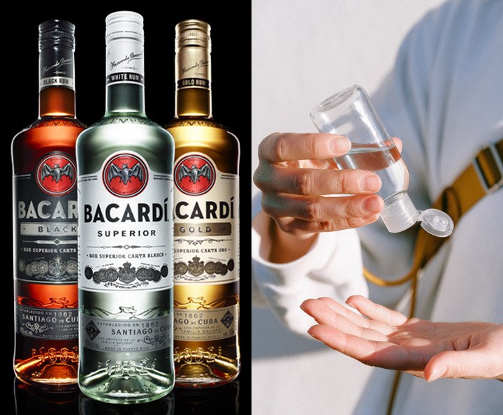 Bacardi Makes Shift at Distillery to Help Produce Hand Sanitizer