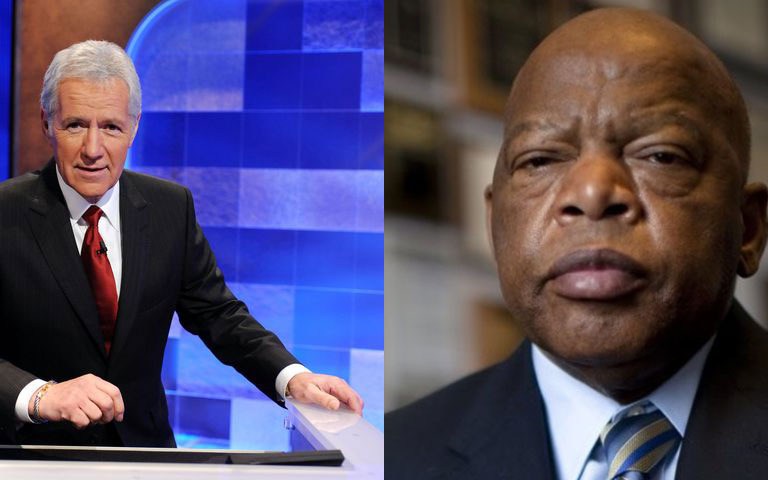 Heard on the Street: Alex Trebek Sends Message to Rep. John Lewis