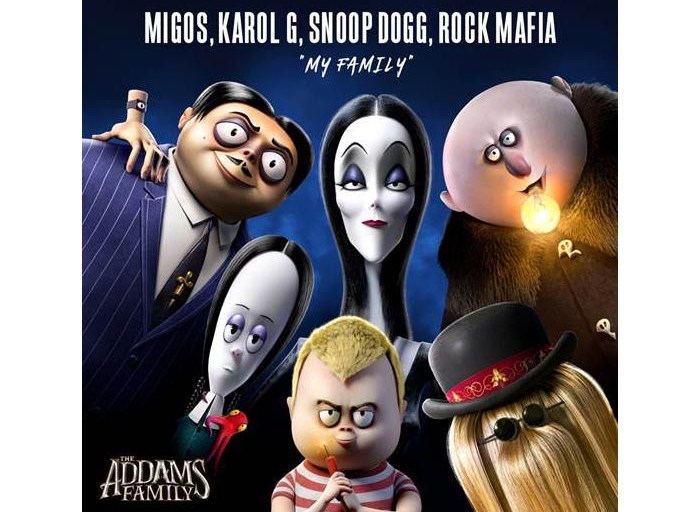 Weekday Distraction: Snoop Dogg & Migos Rap ‘My Family’ off ‘The Adddams Family’
