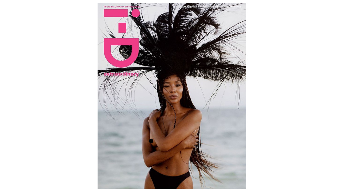 Heard on the Street: Naomi Campbell on Shooting 'i-D' Cover in