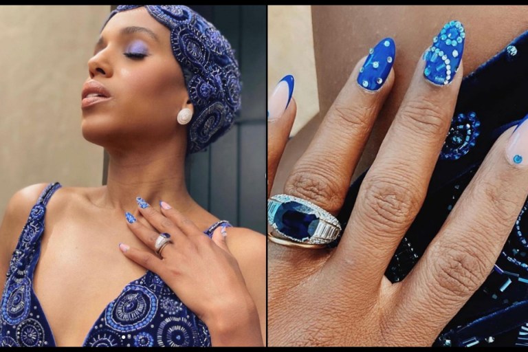 Get the Look: Kerry Washington’s Mermaid Manicure for the SAG Awards