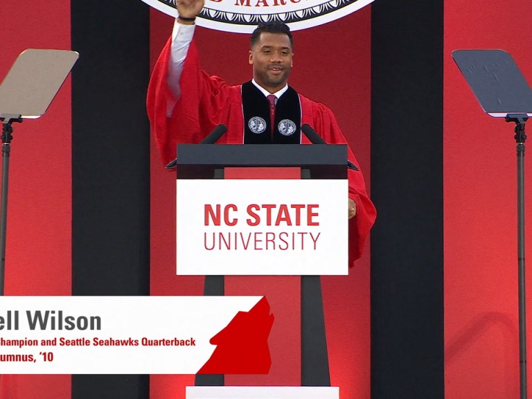 Russell Wilson Nc State Commencement Speech