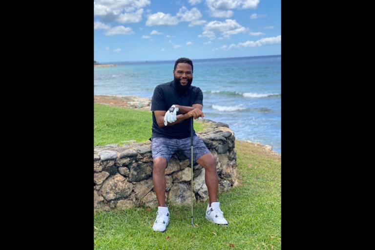 Anthony Anderson is Ready to Get Back to Living After Unusual Vaccination Journey