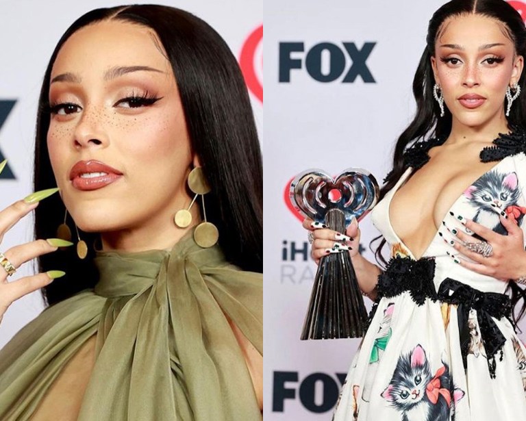 Get the Look: Doja Cat’s iHeartRadio Awards Manicures