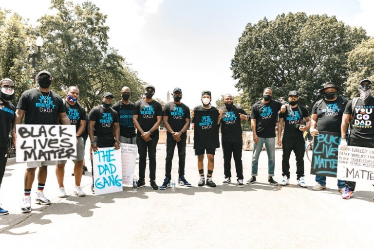 The Dad Gang’s Annual ‘March of Dads’ Celebrates Black Fathers
