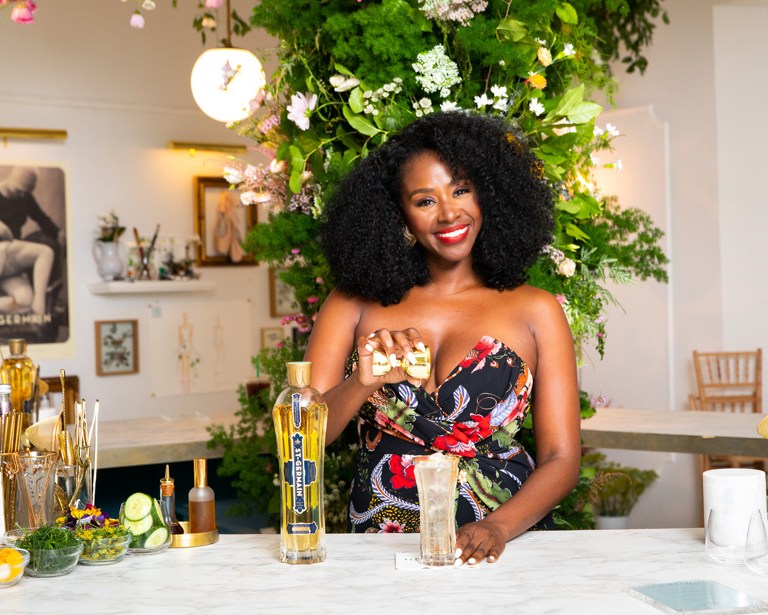 How to Mix Up Earlecia Richelle’s Fleuriste St-Germain Cocktails