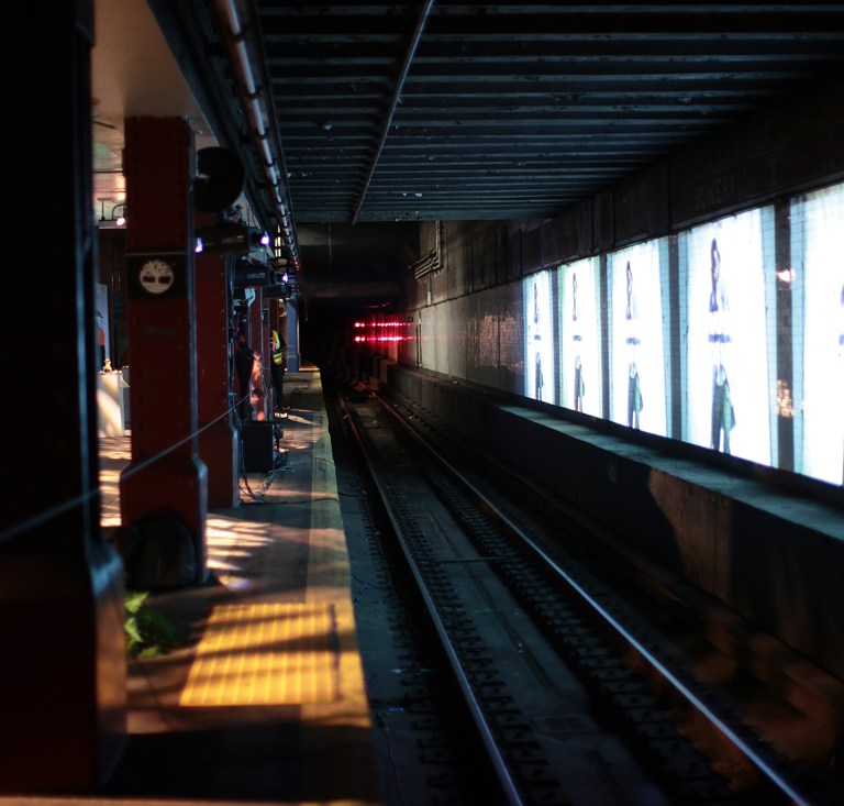 SocietEye: Timberland Launches GreenStride Collection in Decommissioned Subway