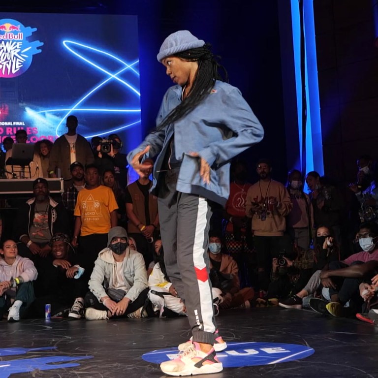 Angyil at the Red Bull Dance Your Style Finals USA 2021