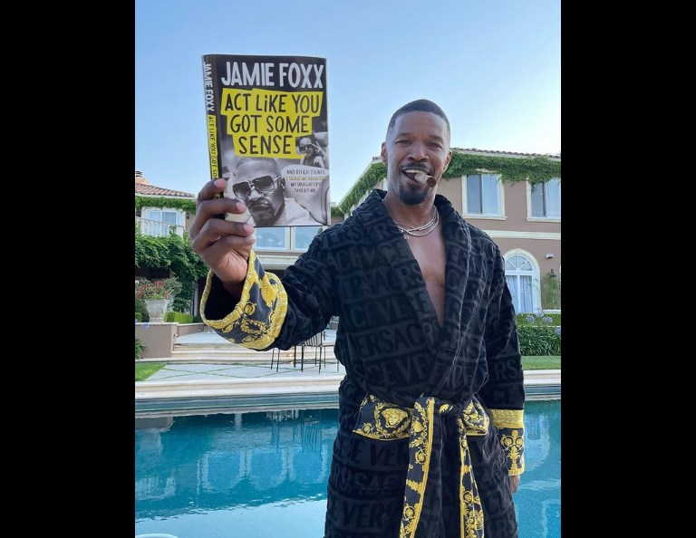 Jamie Foxx Shares Details About His Book ‘Act Like You Got Some Sense’