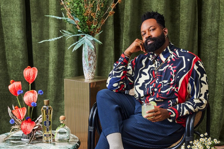 Floral Visionary Maurice Harris, St-Germain & Patrón Create Stunning Margaritas
