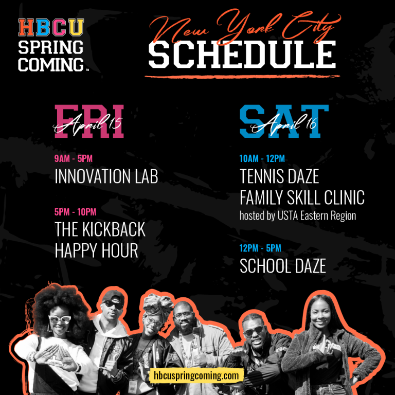 2022 HBCU SpringComing Returns to NYC, Expands to Birmingham