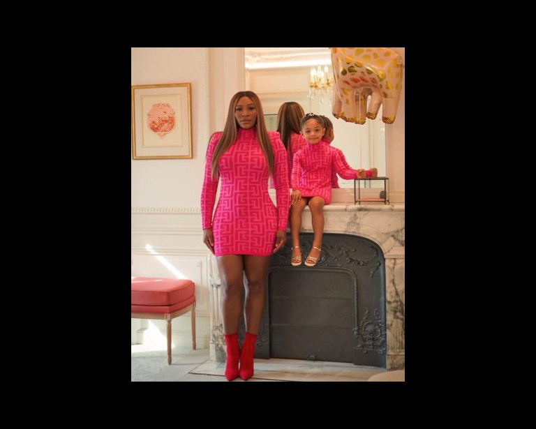 Quick Pic: Olympia Ohanian Honors Mom Serena Williams at US Open