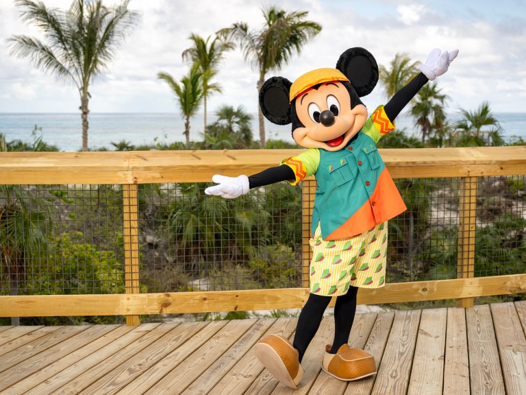 Mickey Mouse At Disney Lookout Cay Outfit 1m