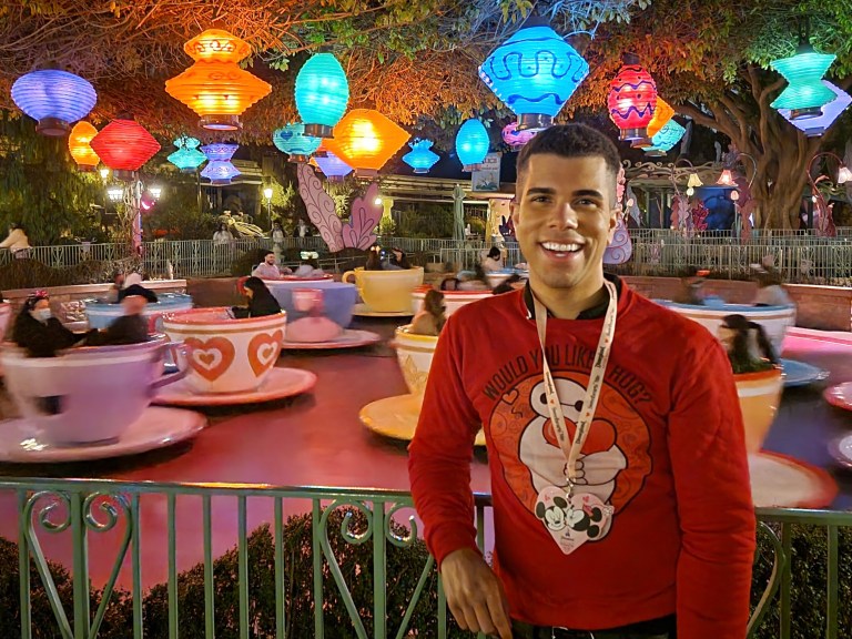 Content Creator David Vaughn At Disney Park