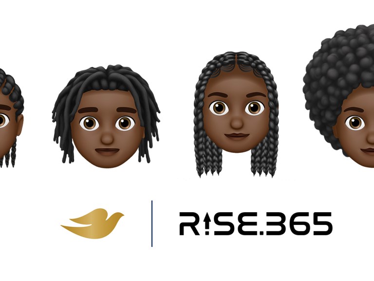 Dove X Rise365 Emoji Banner