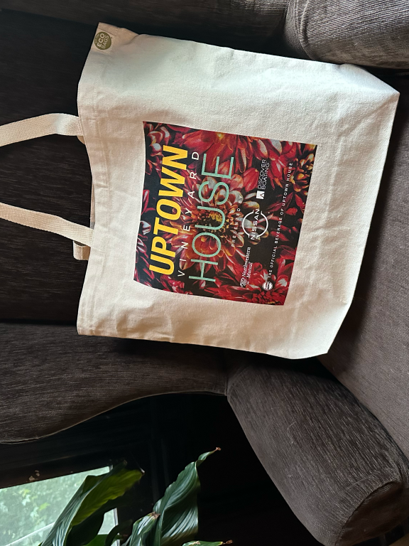 UPTOWN Vineyard 2025 tote bag