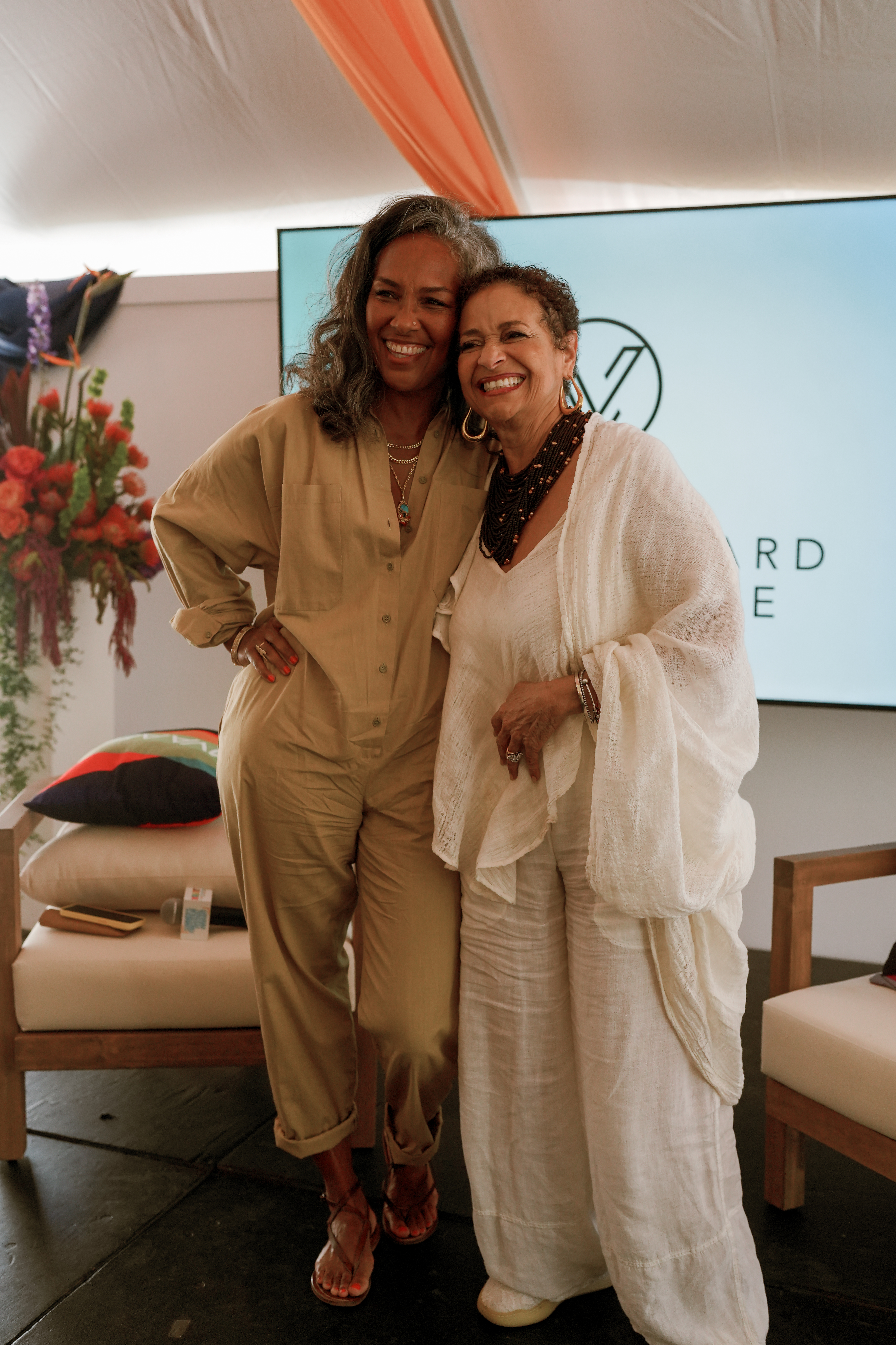 Stacie Jones and Debbie Allen