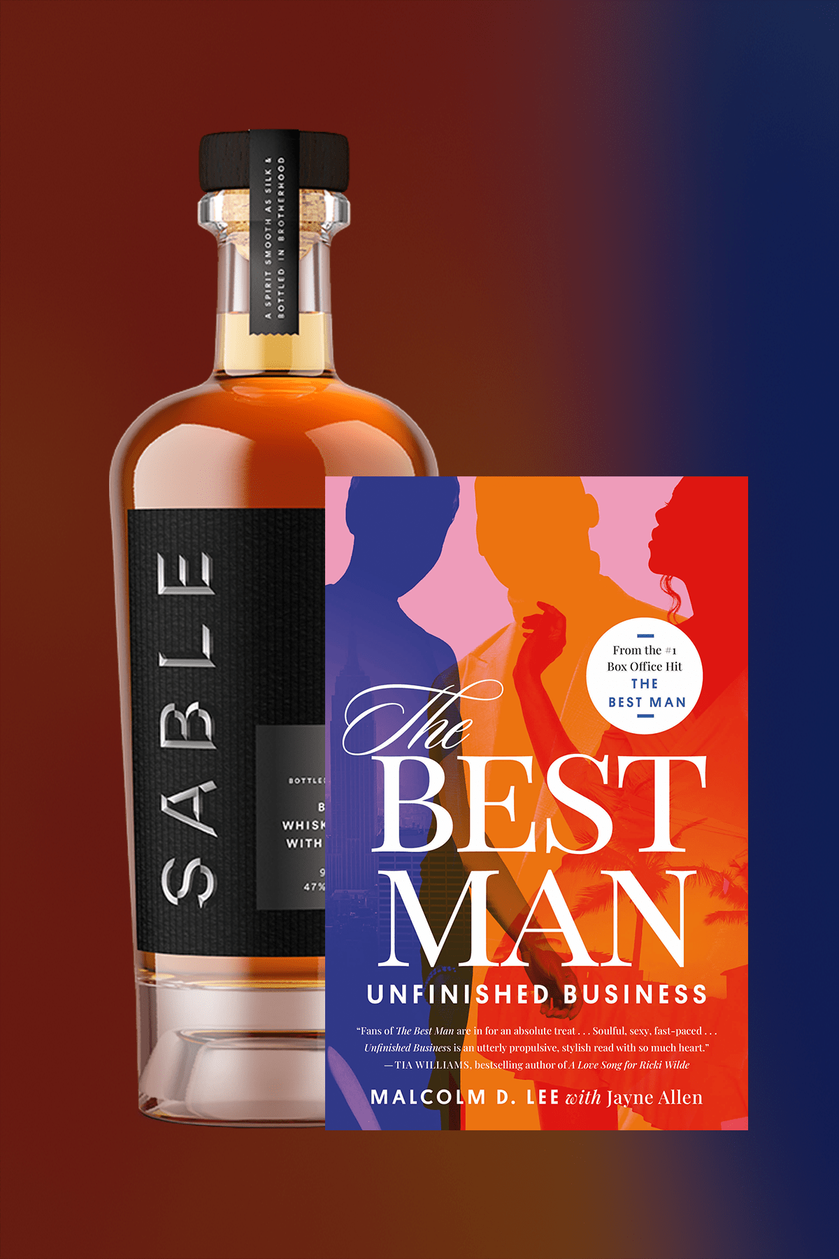 Still of The Best Man: Unfinished Business novel and Sable Bourbon
