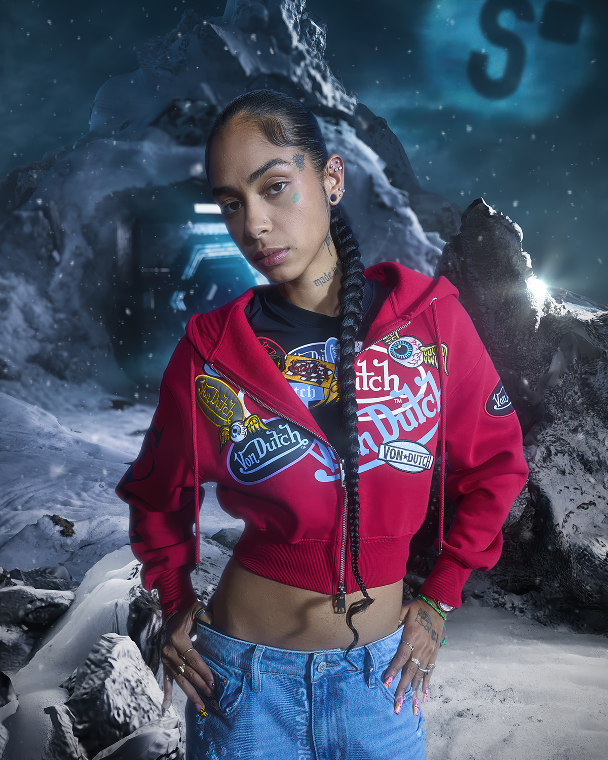 GIO  in SNIPES Wrapped in Heat campaign