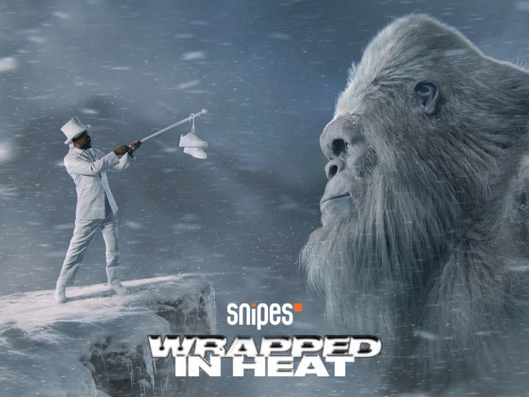 MARLON Wayans in "Wrapped in Heat" campaign