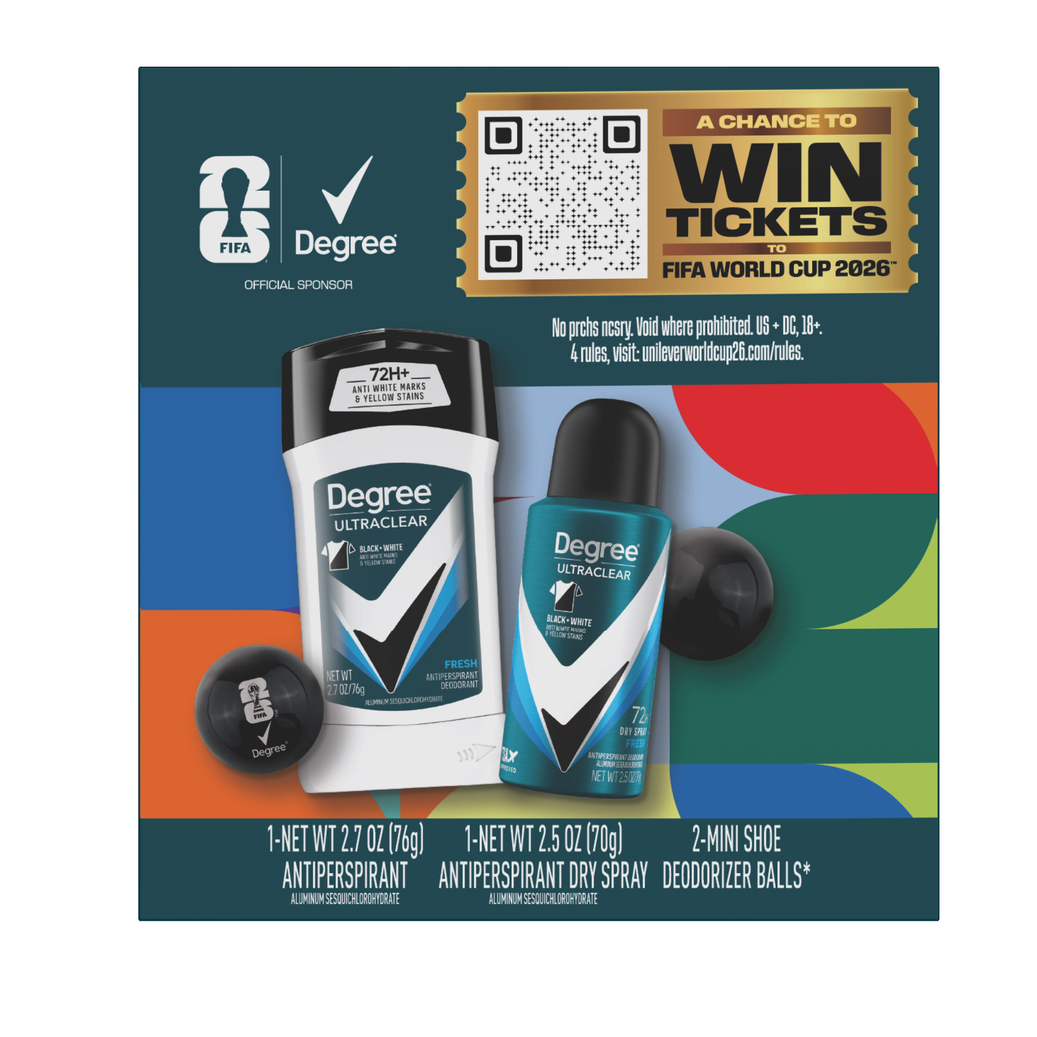 UPTOWN Degree Men FIFA Gift Pack