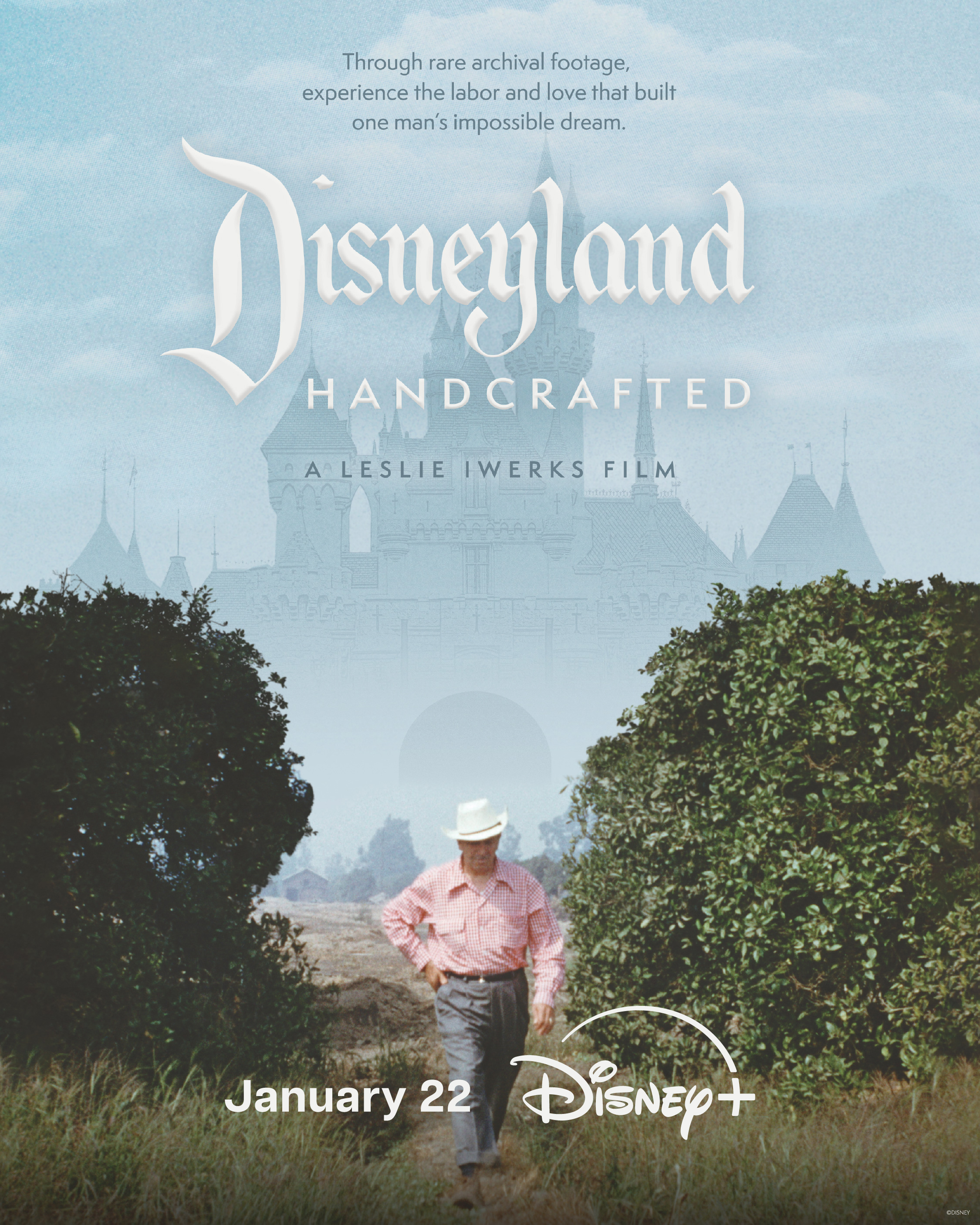 Disneyland Handcrafted movie poster