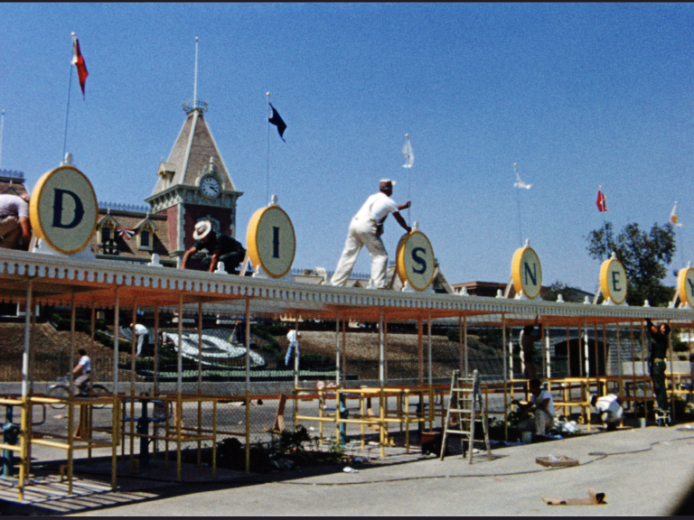 The original 1955 Disneyland entrance.