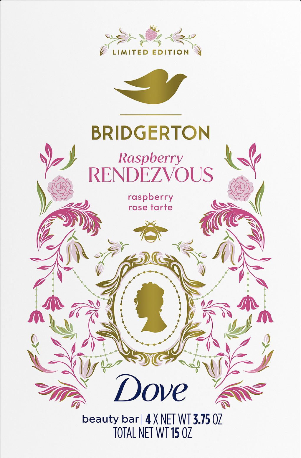 Dove X Bridgerton Raspberry Rendezvous
