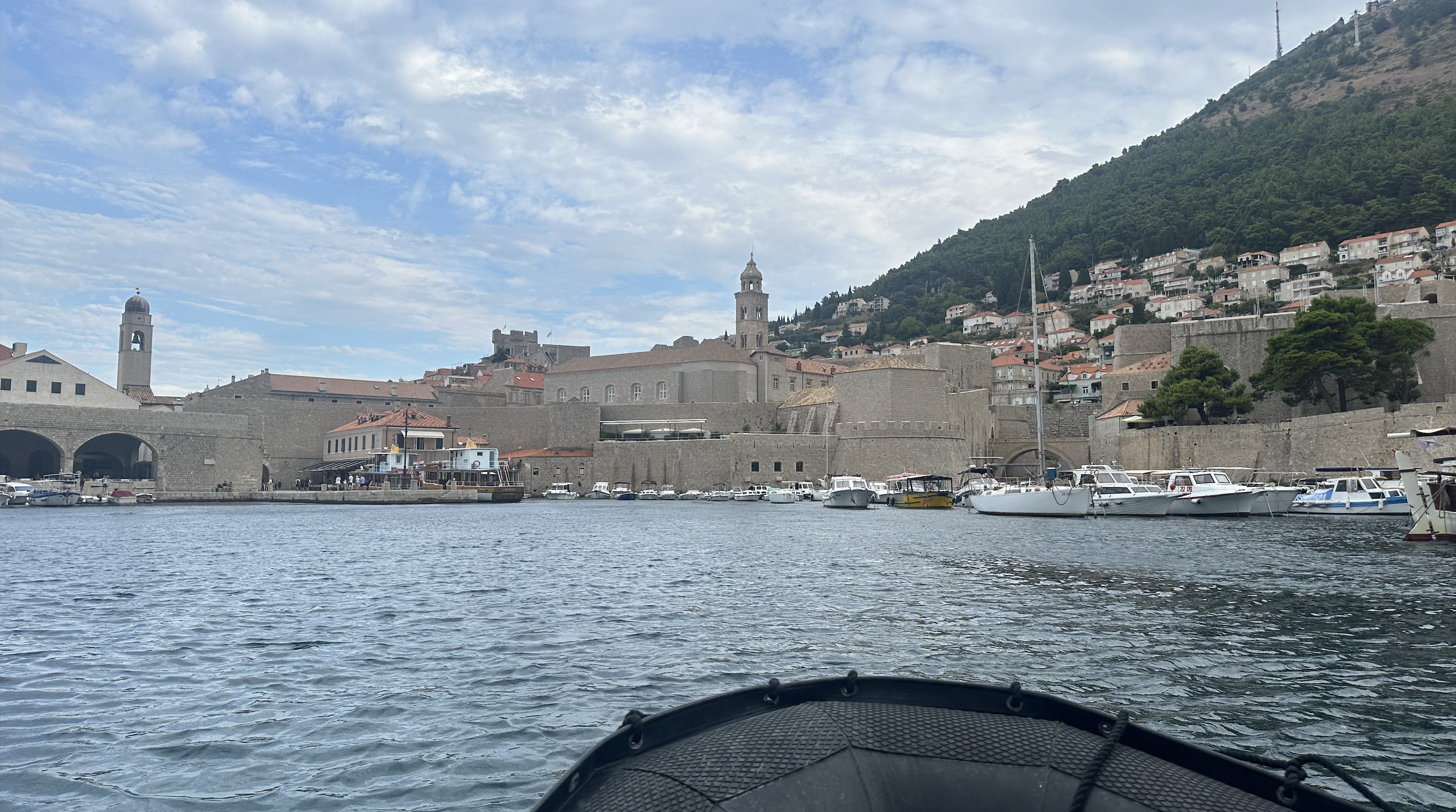 UPTOWN View of Dubrovnik from the Adriatic Sea