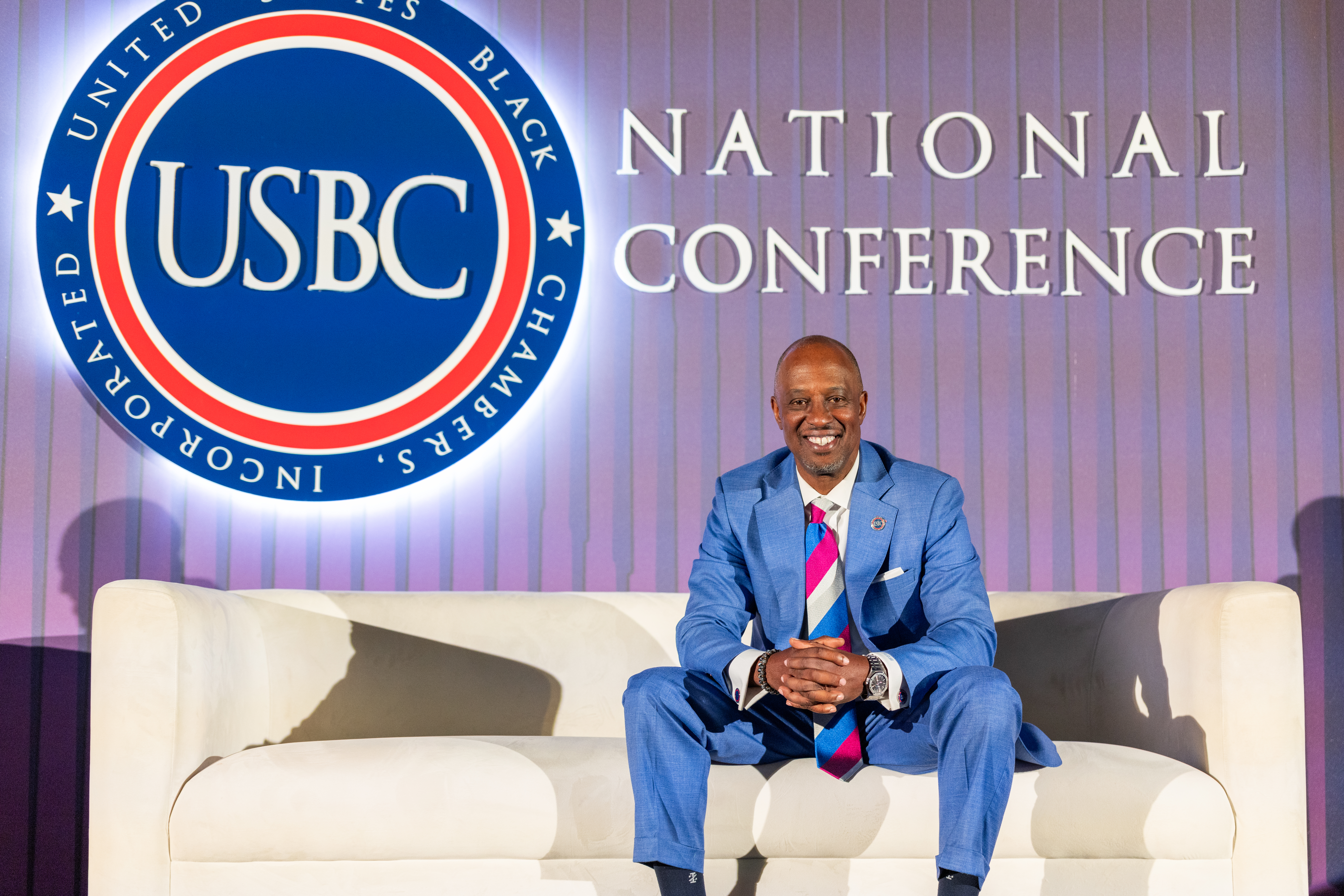 UPTOWN Ron Busby Sr. attends the USBC National Conference