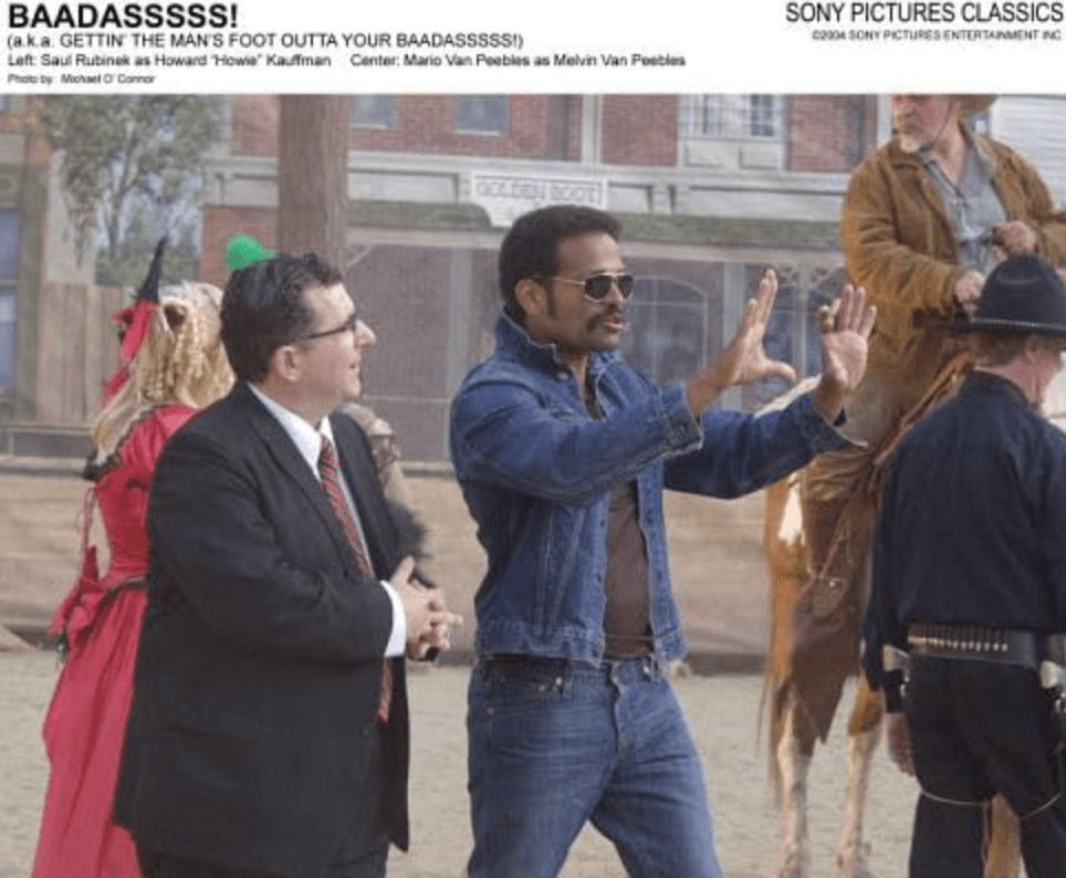 UPTOWN Mario Van Peebles directs his film Baadasssss