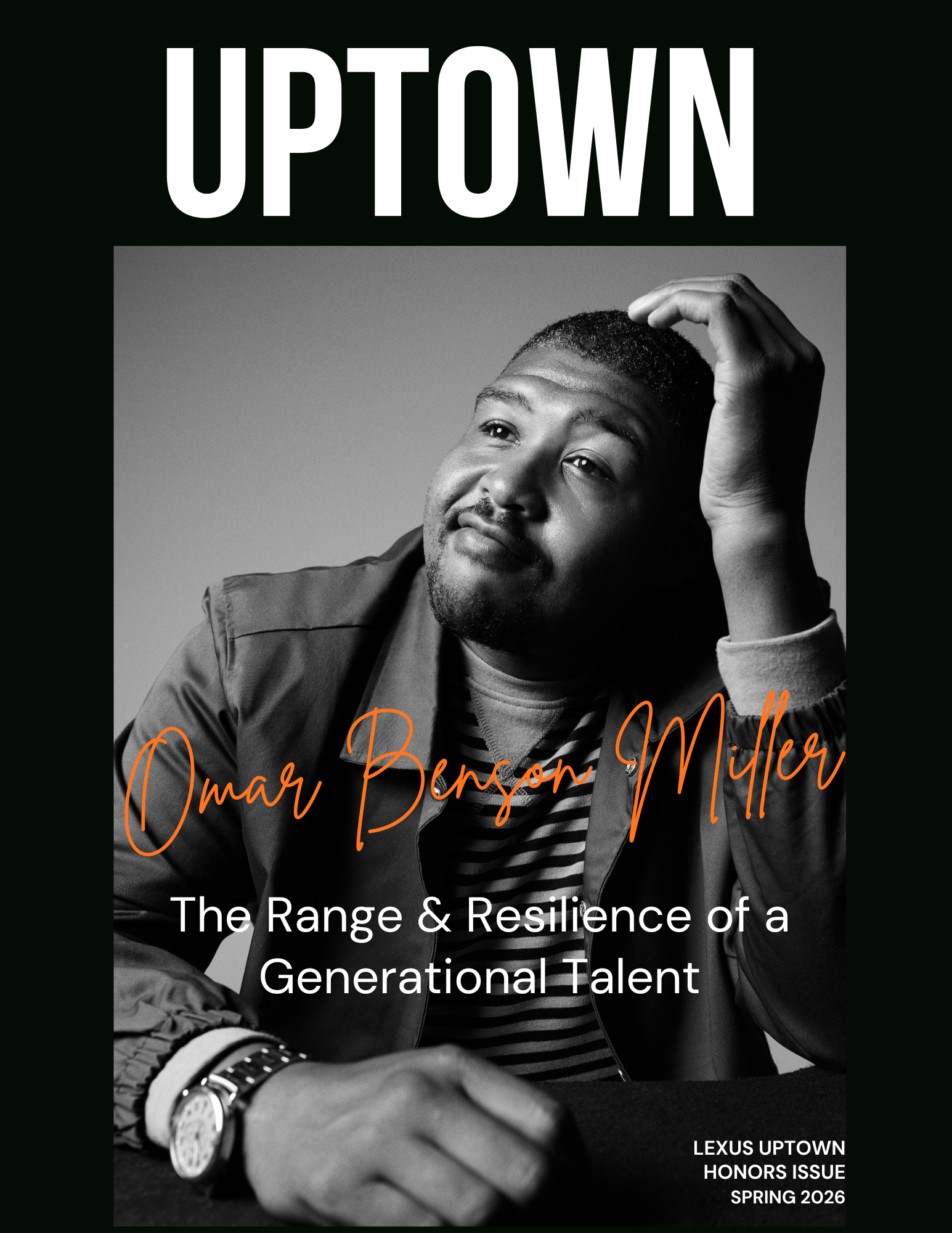 Omar Benson Miller And The Power Of Portrayal UPTOWN Omar Benson Miller Cover