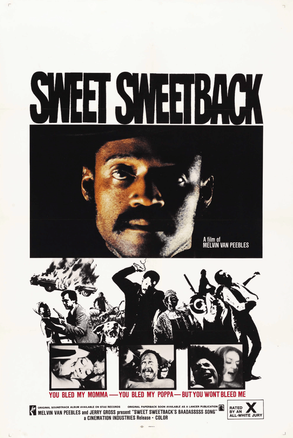 UPTOWN Sweet Sweetback Movie Poster