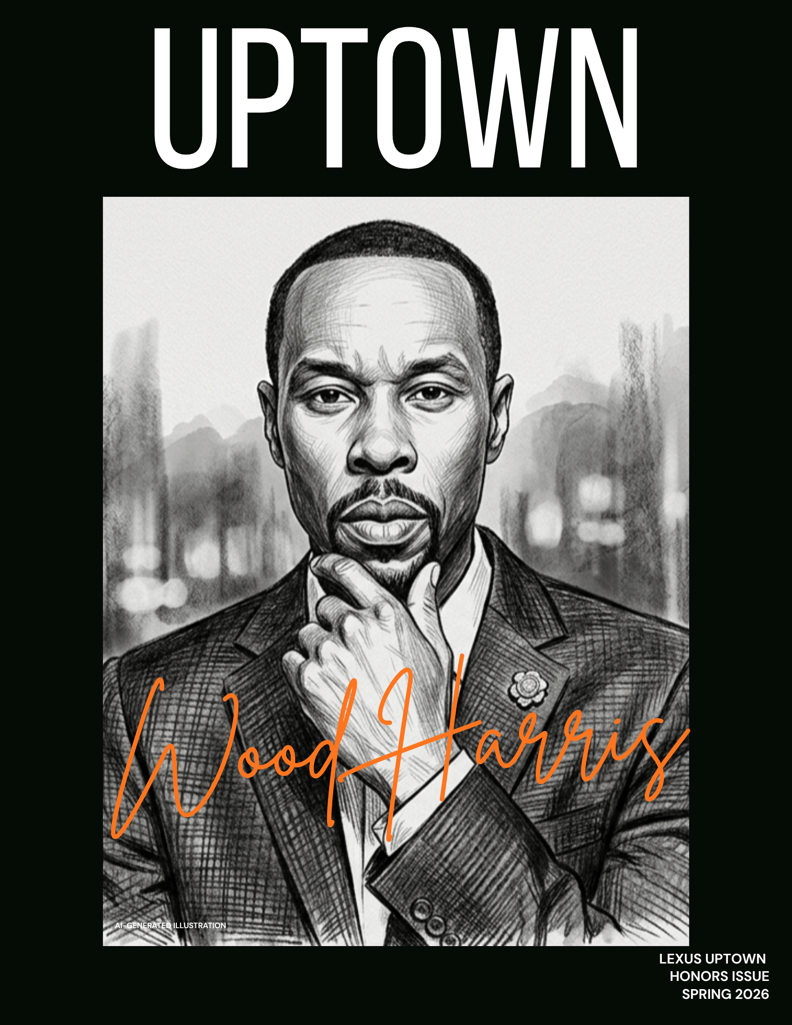 UPTOWN Wood Harris 2026 Cover