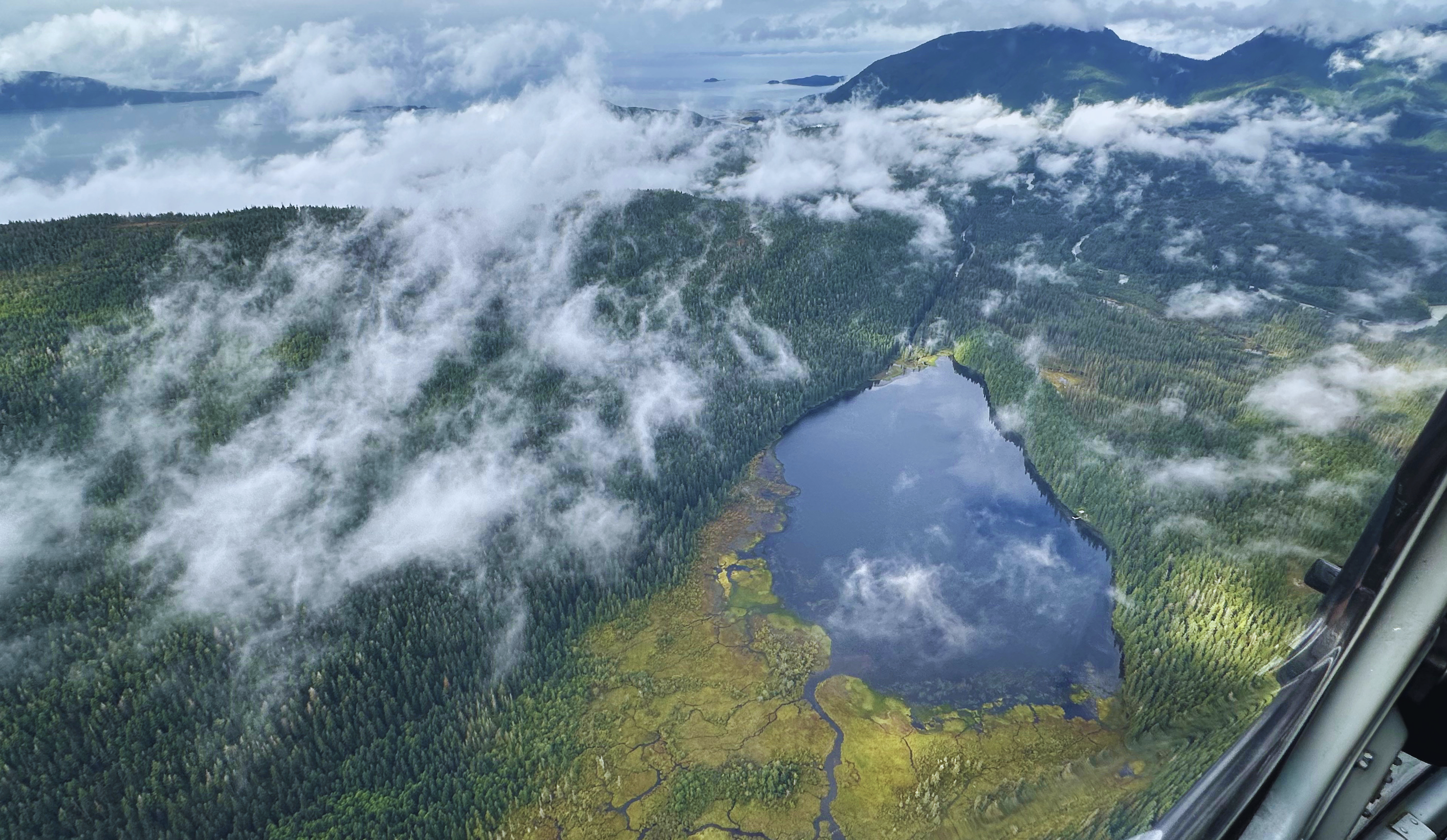 UPTOWN Aerial View Alaska Temsco