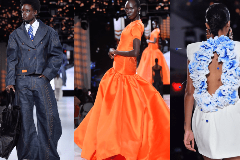 Backstage at Harlem’s Fashion Row, Classic Beauty Met Modern Runway Drama